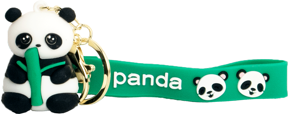 Sleutelhanger Panda 2