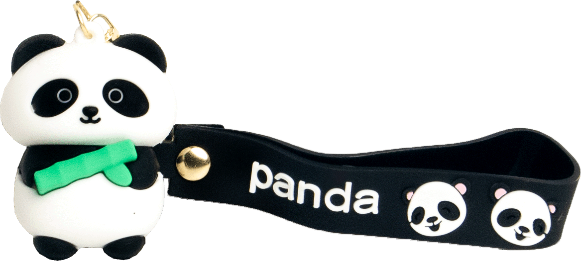 Sleutelhanger Panda 4
