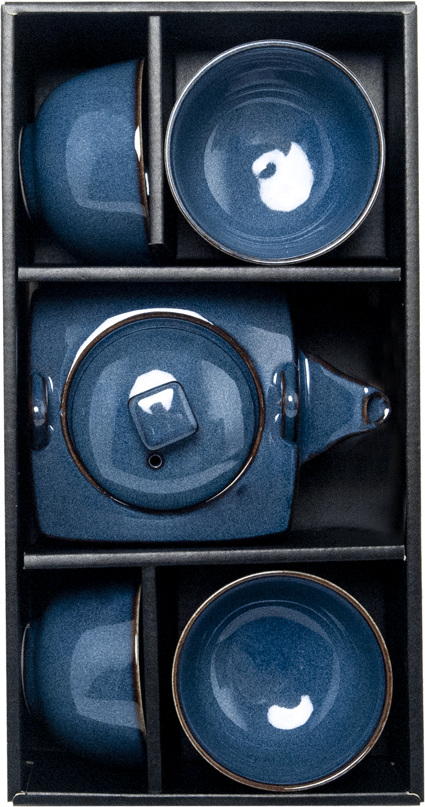 Theeset Japans blauw 1