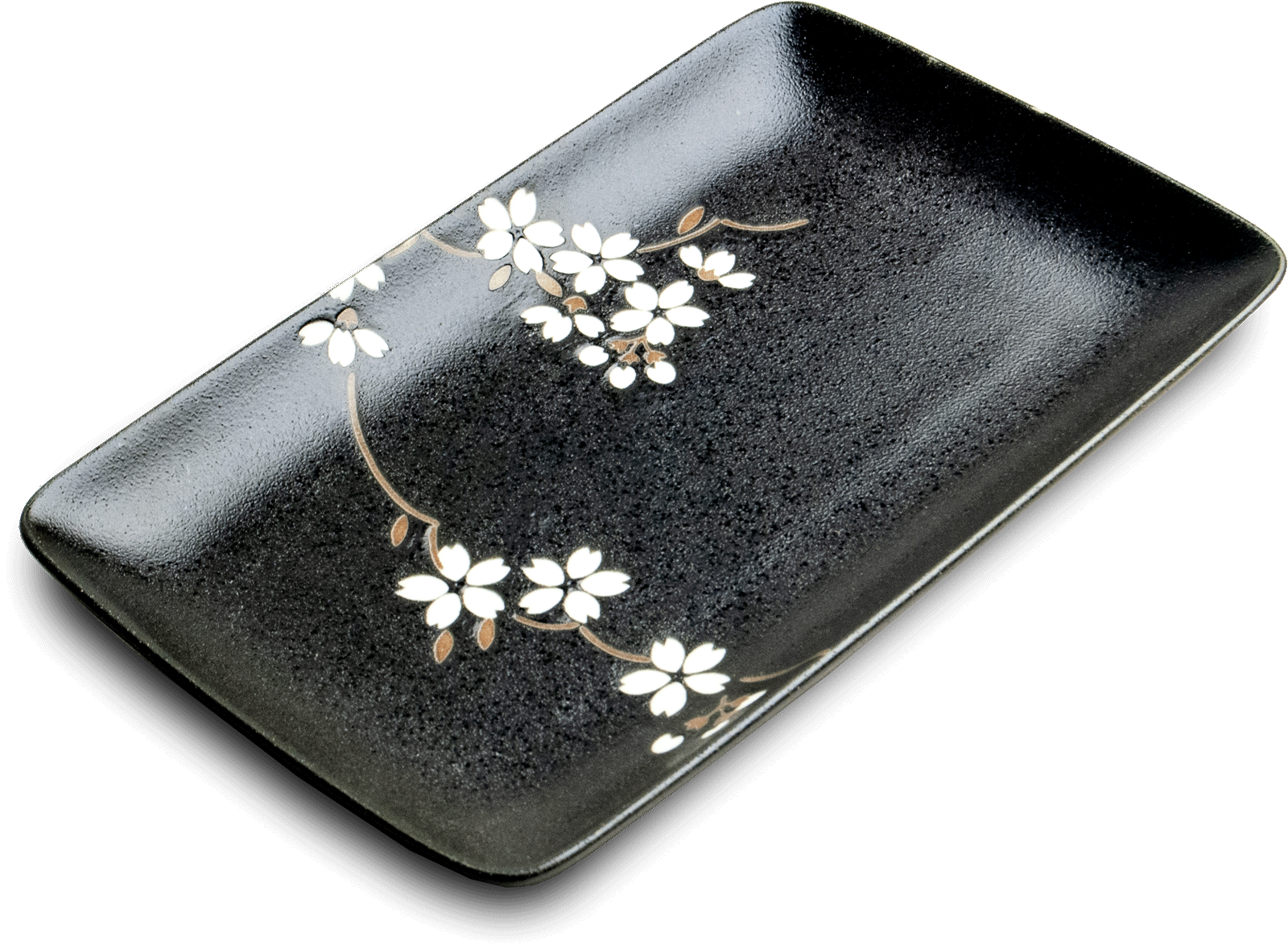 Sushiteller Anemone Schwarz 0