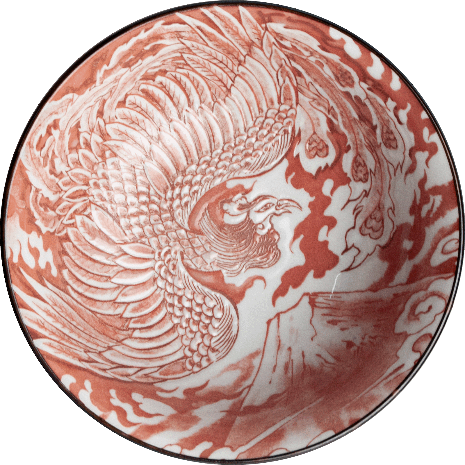 Bowl Phoenix rot 1
