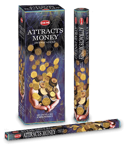 Incense Attracts money HEM 0